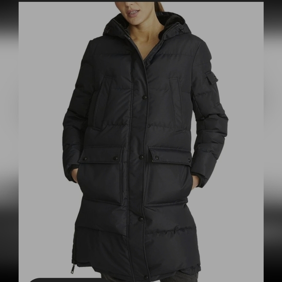 Rebecca Minkoff Womens Taslon Jacket. Black. Size XL. New. Ideal for wet weath - Picture 1 of 13